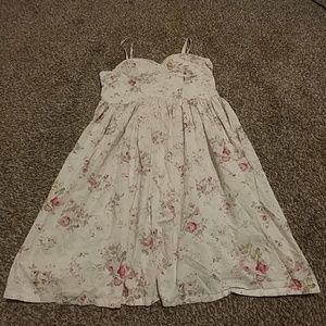 Rancho Estancia bustier top floral dress